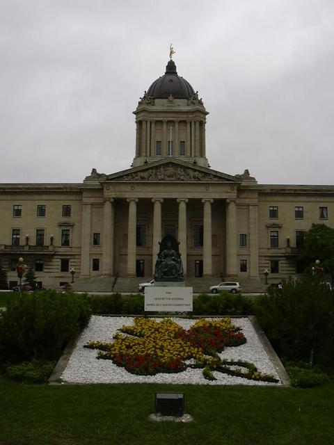 Parliament Building in Winnipeg, MB